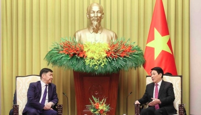 President receives Mongolian chief justice, highlights judicial cooperation